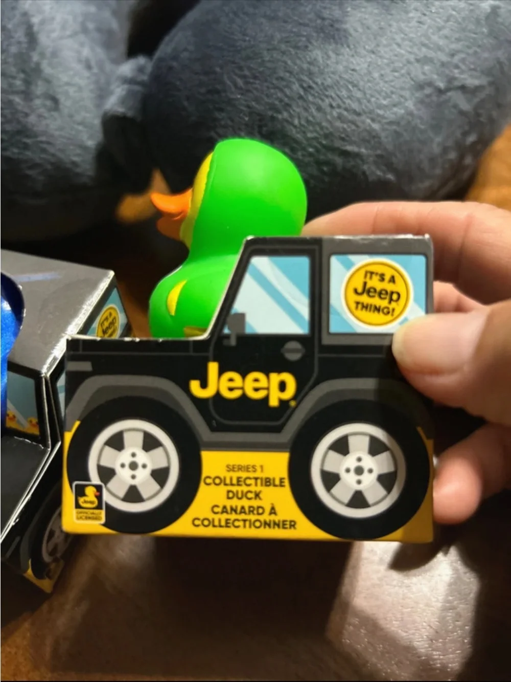 Jeep Blue and Green Collectible Rubber Duck Set